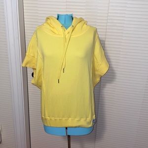 NWT Juicy Couture yellow cropped hoodie Size: S -fg